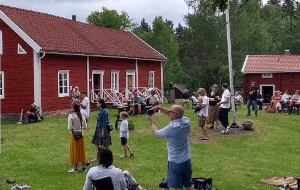 Konstutställning i Stenberga hembygdsgård - Stenberga